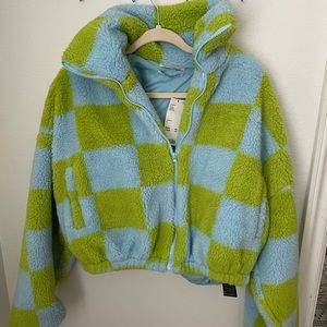 Urban outfitters fuzzy jacket